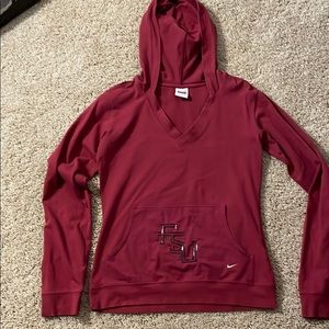 Nike FSU v-neck hoodie